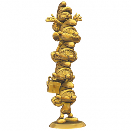 De Smurfen Beeld toren 50 cm - Planet Fantasy