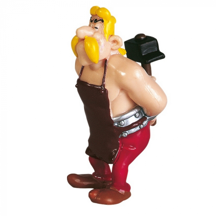 Collectible figure Plastoy Astérix Fulliautomatix The Blacksmith 60507 (2015)