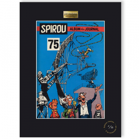 Poster Spirou Mercedes - Vintage, Abat-jour Studio