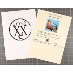 Lienzo impreso Johan y Pirluit Montrésor Editions du Grand Vingtième (100x100cm)