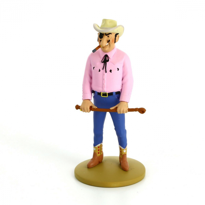 Figurine de collection Tintin Rastapopoulos et cravache Moulinsart 42202 (2016)