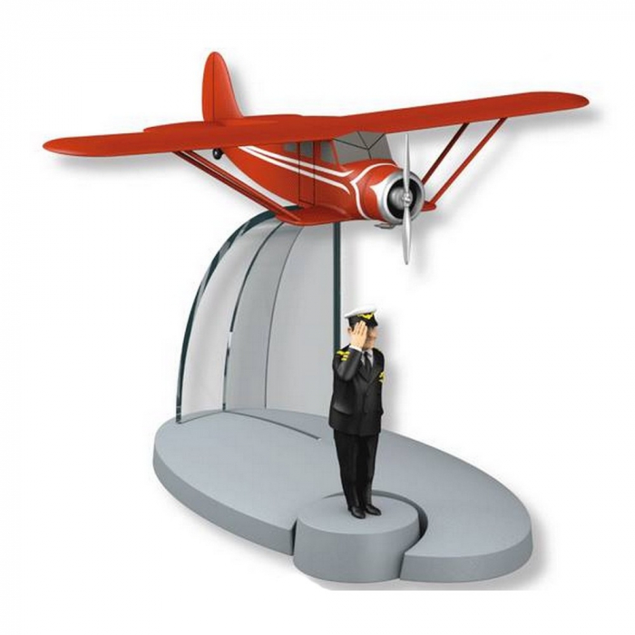 Figurine de collection Tintin L'avion de chasse Arabe Nº33 29553 (2016)