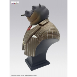 Busto de colección Attakus Blacksad Ted Leeman el hipopótamo B428 (2016)