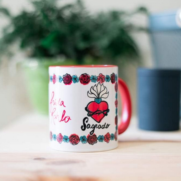 Taza Frida Kahlo Eterna - Pasión Inmortal | Cuotas sin interés