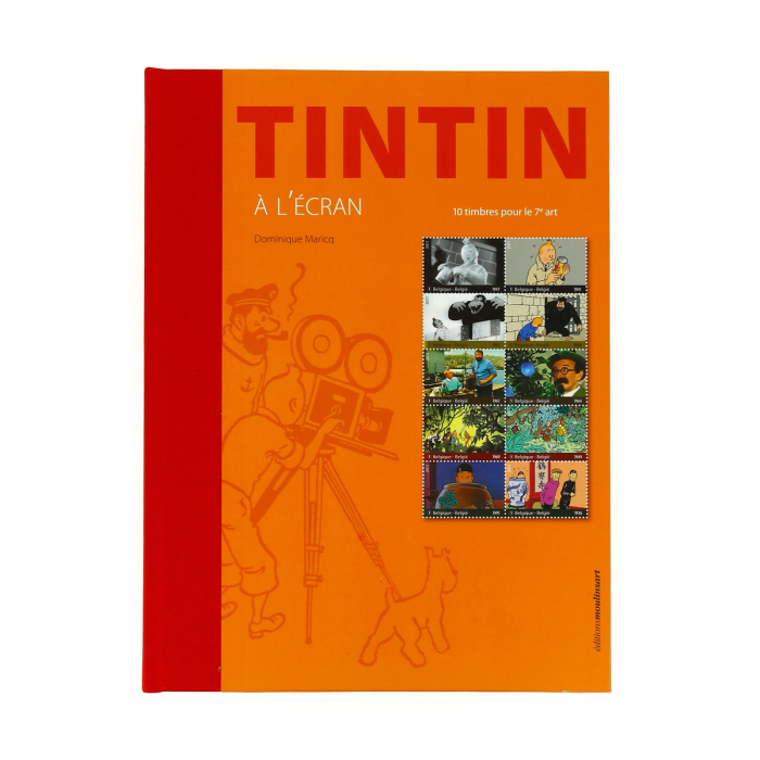Libro Hergé, Tintin: 25 timbres (sellos) à la une Moulinsart (24154)