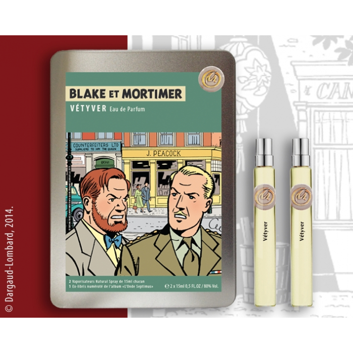 Eau de parfum Box Set Blake and Mortimer Vétyver 0000008 (2x15ml)