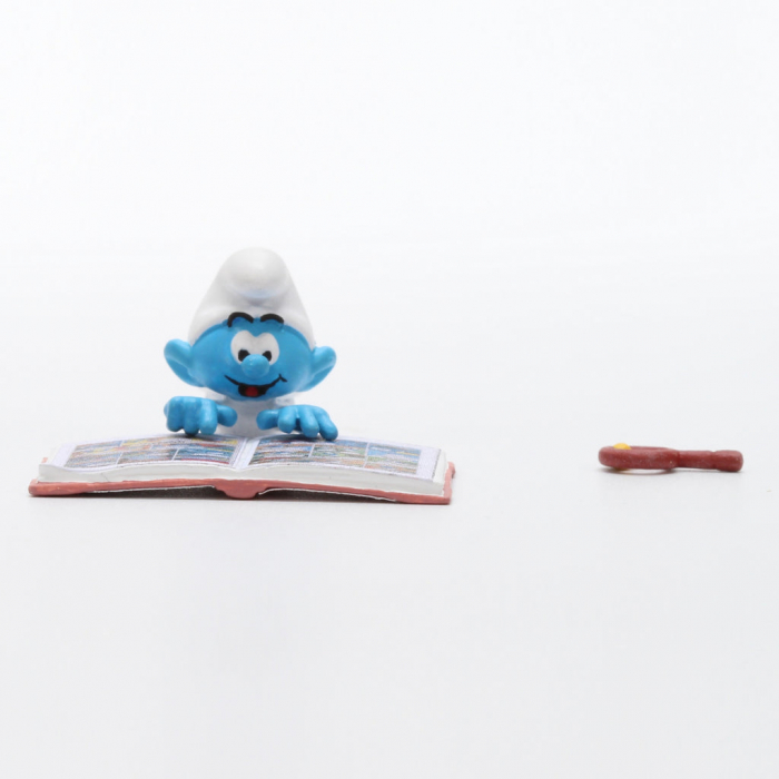 Figurine Pixi – Schtroumpf Au Scooter Vert – Édition Originale Numérotée (2022) – Neuf