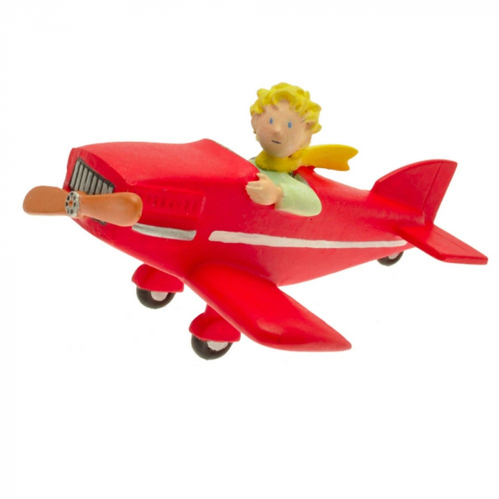 Figurine de collection Plastoy Le Petit Prince en avion 61029 (2016)