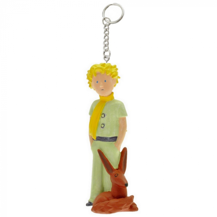 Porte-clés figurine Plastoy Le Petit Prince et le renard 61027 (2016)