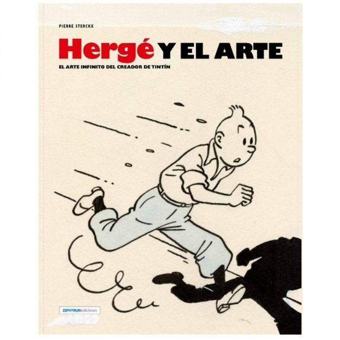 Libro de Pierre Streckx Hergé y el Arte, Zephyrum ES 27241 (2016)