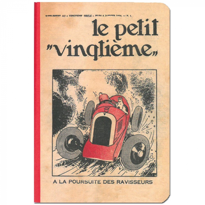 Notebook Tintin Le Petit vingtième 8,5x12,5cm (54364)