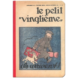 Notebook Tintin Le Petit vingtième ils arrivent ! 12,5x20cm (54361)