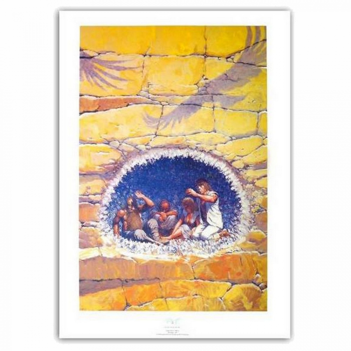 Poster affiche offset P&T de Thorgal Entre Terre et Lumière Rosinski (50x70cm)
