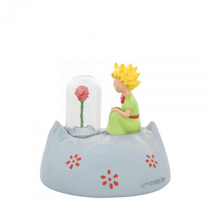 Figurine de collection Enesco Le Petit Prince avec la Rose (525596)