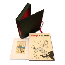 Libro de Pierre Streckx Hergé y el Arte, Edición coleccionista ES 27241 (2017)