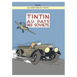 Postal del álbum de Tintín en el país de los Soviets 300913 (15x10cm)