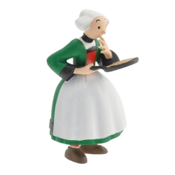 Figurine de collection Plastoy Bécassine avec sa poêle à crêpe 61021 (2014)