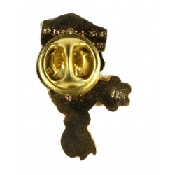 Pin's de Yakari del busto de Arco-iris dorado (Casterman 92)