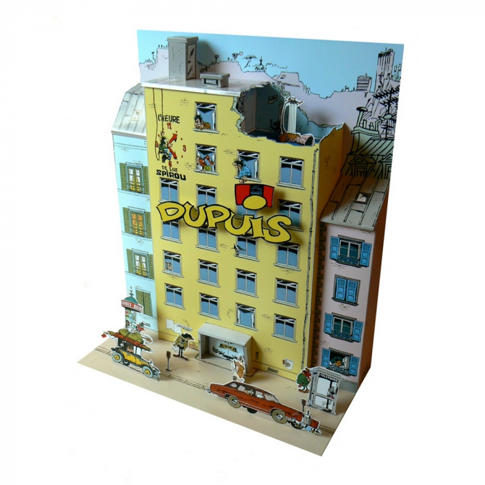 Diorama de collection Toubédé Editions Gaston Lagaffe: La rédaction (2017)