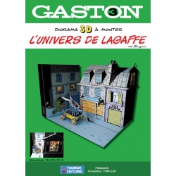 Diorama de collection Toubédé Editions Gaston Lagaffe: La mouche (2016)