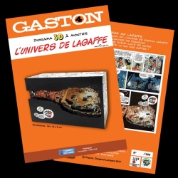Collectible diorama Toubédé Editions Gaston Lagaffe: The archives (2017)