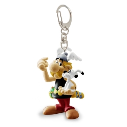 Porte-clés figurine Plastoy Astérix avec Idéfix 60589 (2017)