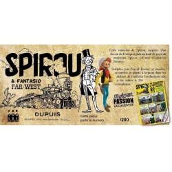 Collectible Figure Fariboles Spirou Far-West Tribute to Lucky Luke SPIF (2016)