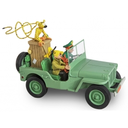 The Jeep car CJ5 1960 Spirou and Fantasio Figures et Vous - GF09 (2016)