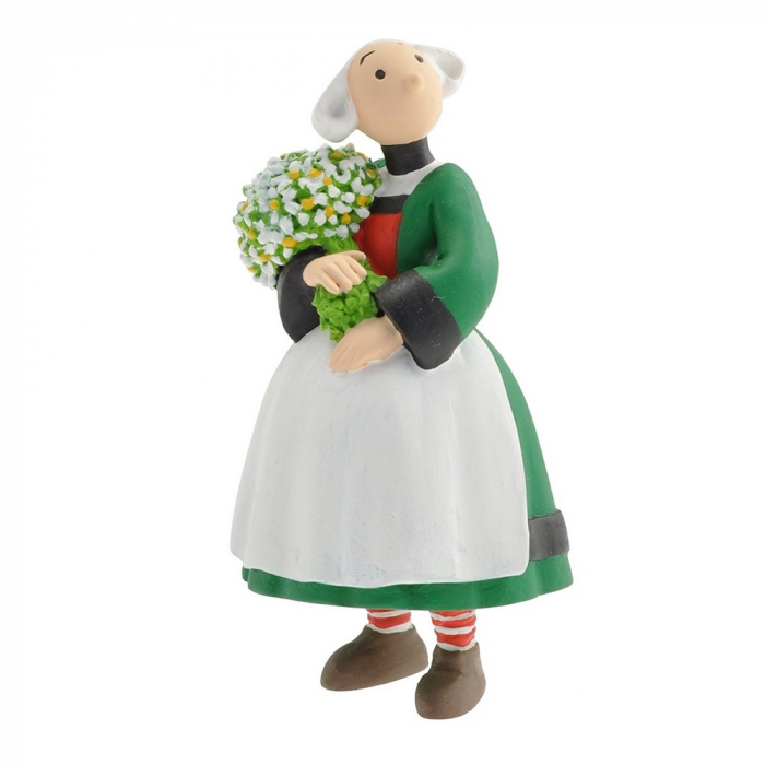 Figura de colección Plastoy: Bécassine con su ramo de flores 61024 (2014)