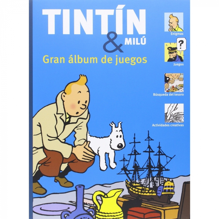 Grand livre-jeux des aventures de Tintin et Milou 288-4 ES (2015)
