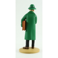Figurine de collection Tintin Basil Bazaroff 13cm Moulinsart Nº76 (2014)