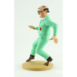 Figurine de collection Tintin Frank Wolf 13cm Moulinsart Nº75 (2014)