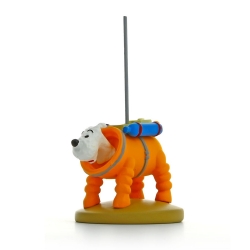 Collection figurine Tintin Snowy astronaut 9cm Moulinsart 42187 (2014)