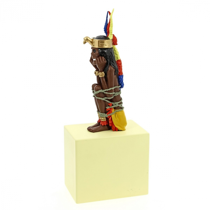 Figura de colección Tintín La Momia de Rascar Capac Moulinsart 29cm 46003 (2017)