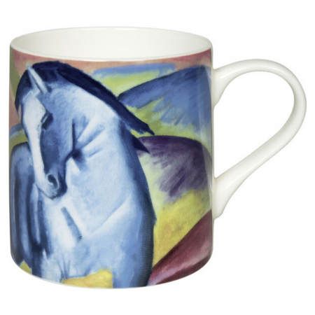 Mug En Porcelaine Blanche 'Cheval' Par Alex Clark - Neuf Sous Emballage