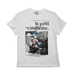 Camiseta 100% algodón Le Petit Vingtième Tintín en América (2016)