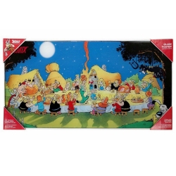 Poster de collection en verre SD Toys Astérix Le Banquet (60x30cm)