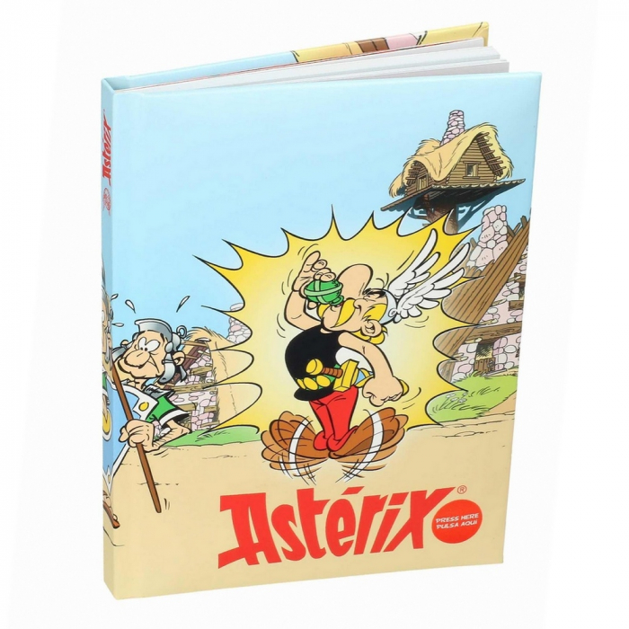 Notebook Astérix with light SD Toys Astérix with magic potion (25x15x3cm)