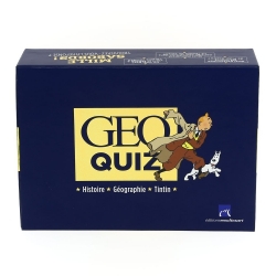 Playing box game Geo Quiz 400 Questions Moulinsart Tintin (24059)