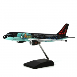 L'avion Airbus Air Brussels A320 Rackham de Tintin 1/100 Moulinsart 29664 (2016)