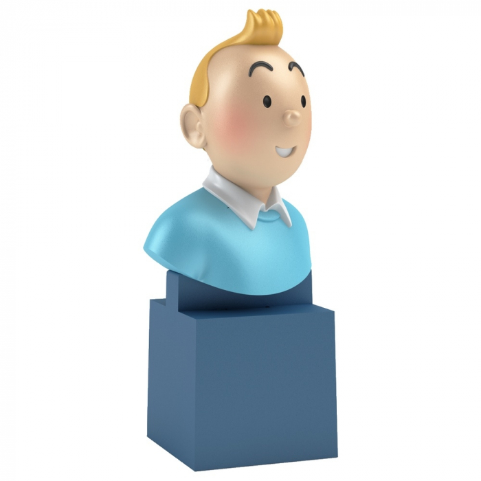 Buste de Tintin Moulinsart PVC 7,5cm 42477 (2017)