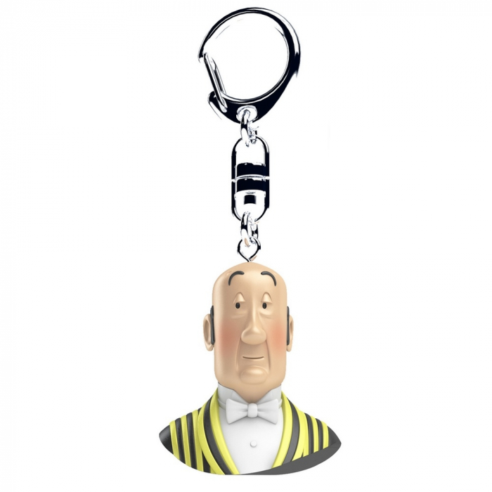 Porte-clés buste de Tintin Nestor Moulinsart 4cm 42321 (2017)