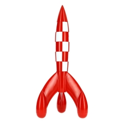Collectible Resin Moon Rocket Tintin Moulinsart 90cm 46993 (2017)