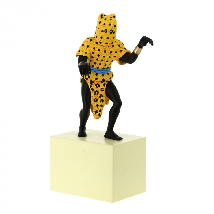 Figura de colección Tintín El hombre Leopardo Moulinsart 31cm 46004 (2018)