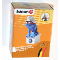Figura Schleich® - El Pitufo nadador Equipo Olímpico Belga 2012 (40266)