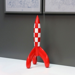 Collectible Resin Moon Rocket Tintin Moulinsart 60cm 46994 (2017)