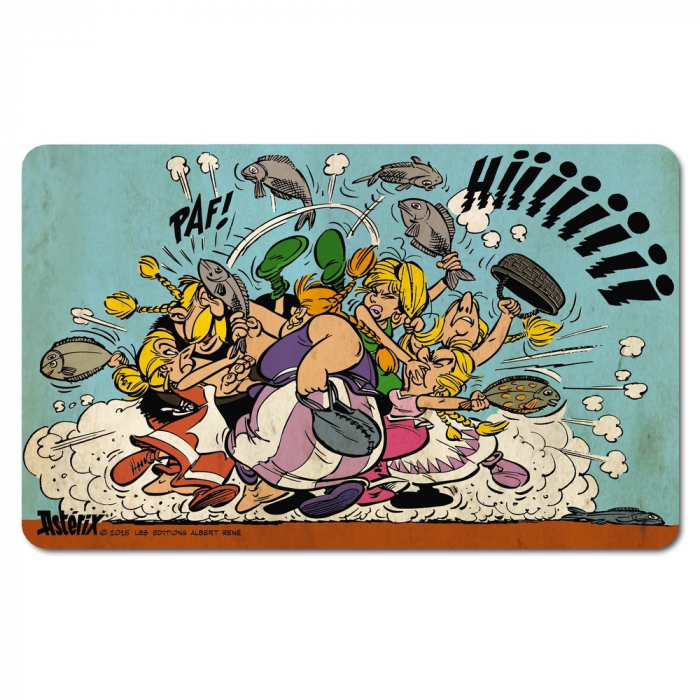 Breakfast Cutting Board Logoshirt® Astérix and Obélix 23x14cm (Fish Battle)