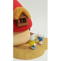 Maison de la Schtroumpfette avec 2 figurines Fariboles Les Schtroumpfs (2018)