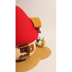 Maison de la Schtroumpfette avec 2 figurines Fariboles Les Schtroumpfs (2018)