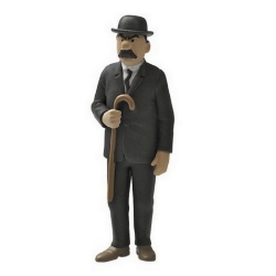 Figurine de collection Tintin Dupont avec sa canne 9cm Moulinsart 42445 (2015)